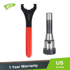 ER32 Collet Chuck Holder for CNC Lathe (7/16" Thread) + 25-45 Spanner