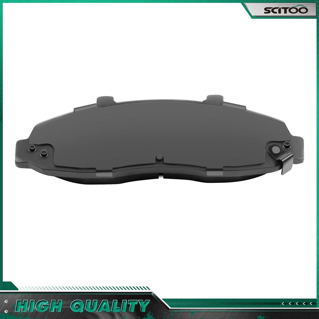 Front Brake Calipers & Ceramic Pads Kit for Ford F-150 (1997–2003)