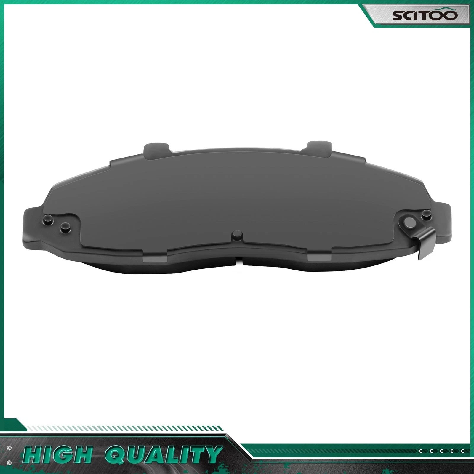 Front Brake Calipers & Ceramic Pads Kit for Ford F-150 (1997–2003)