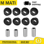 Rear Shock Bushings Sleeves Kit for Polaris Ranger 1000/Crew XP (2017–2023)