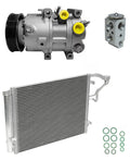 AC Compressor Kit With Condenser Replacement for Hyundai Sonata (2011–2014)