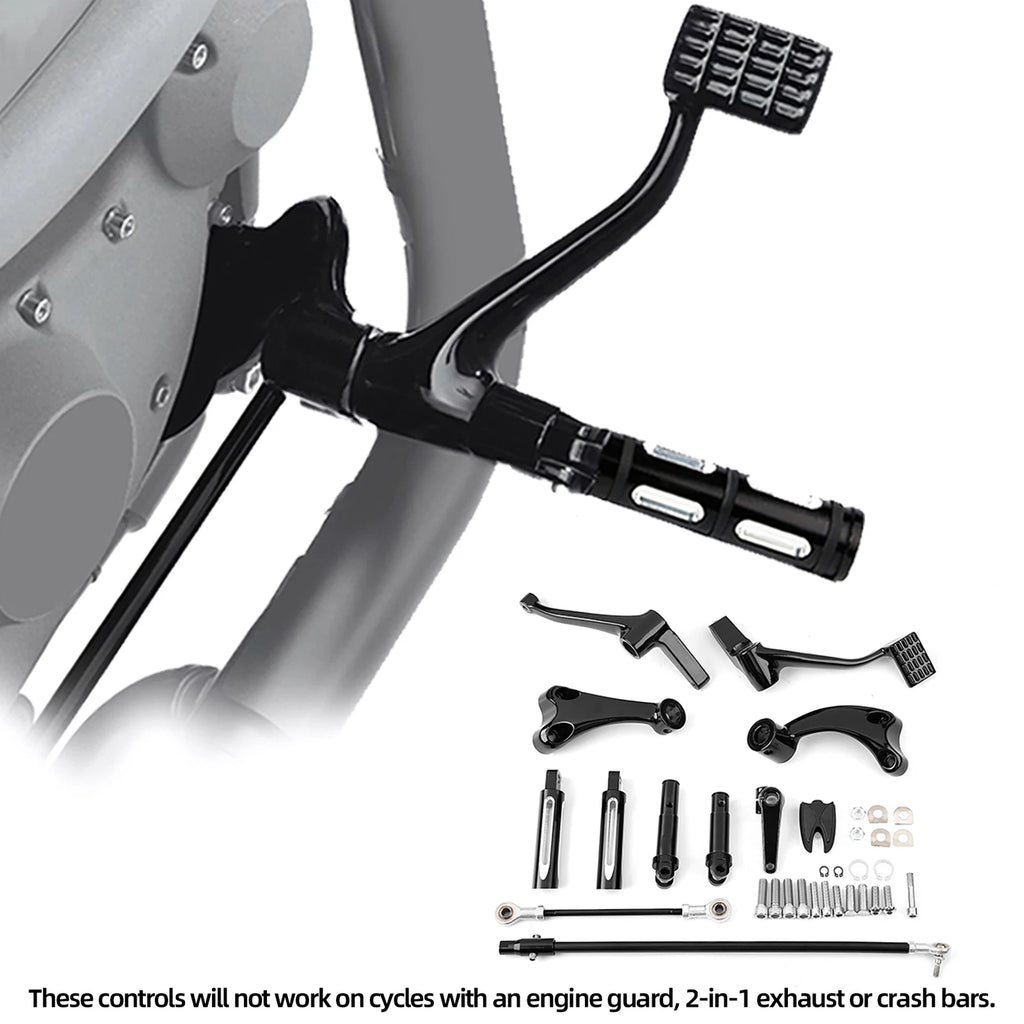 Forward Control Foot Pegs for Harley Sportster XL1200 XL883 (2014–2022)
