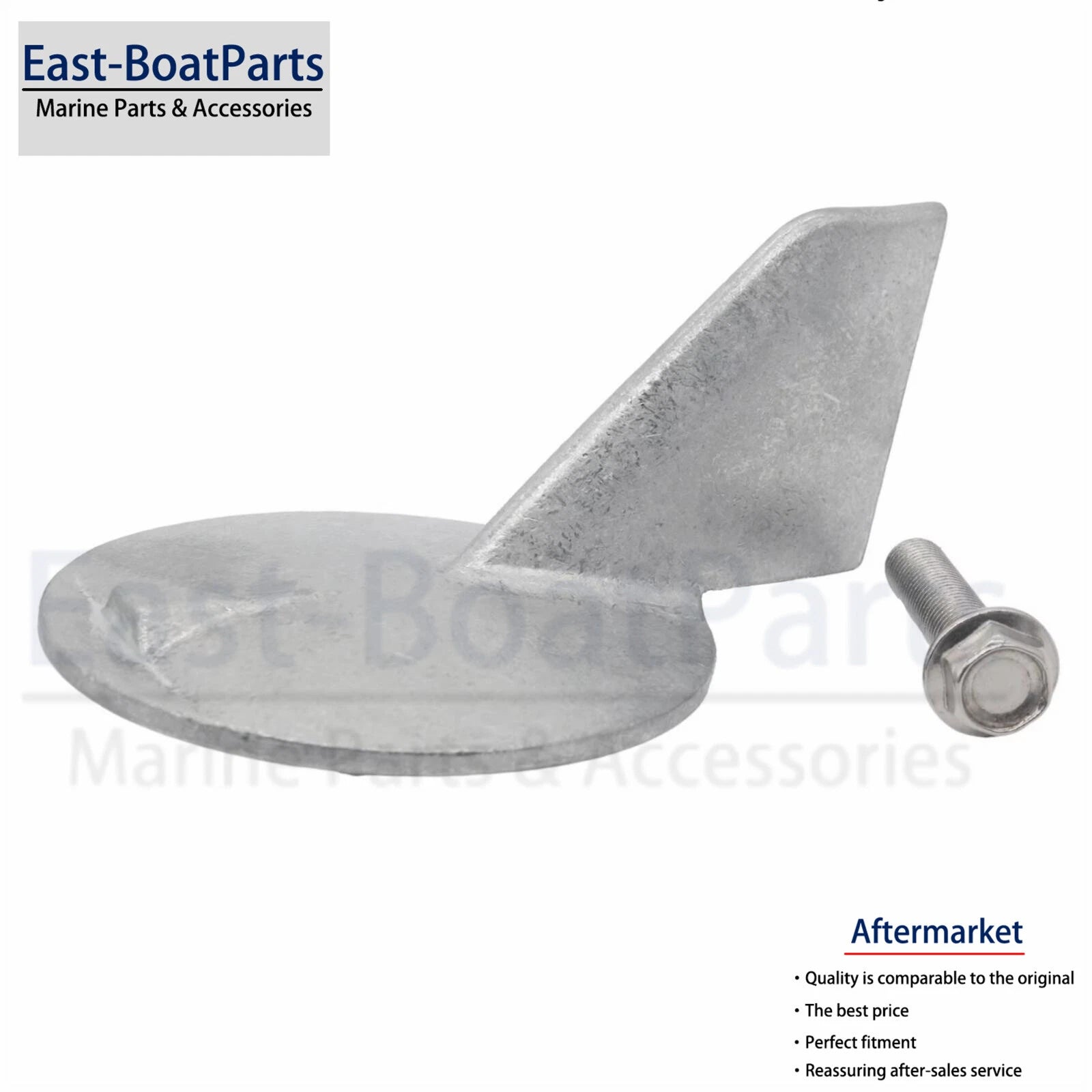 Trim Tab Anode for Yamaha 150-200Hp Lower Unit (Counter Rotation) 6K1-45371-02