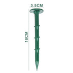 Set of 10 Plastic Garden Ground Cloth Pegs 16cm for Landscape Farming