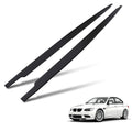 Side Skirt Body Extension for BMW 3 Series E90 E92 E93 (2005–2014) Black ABS