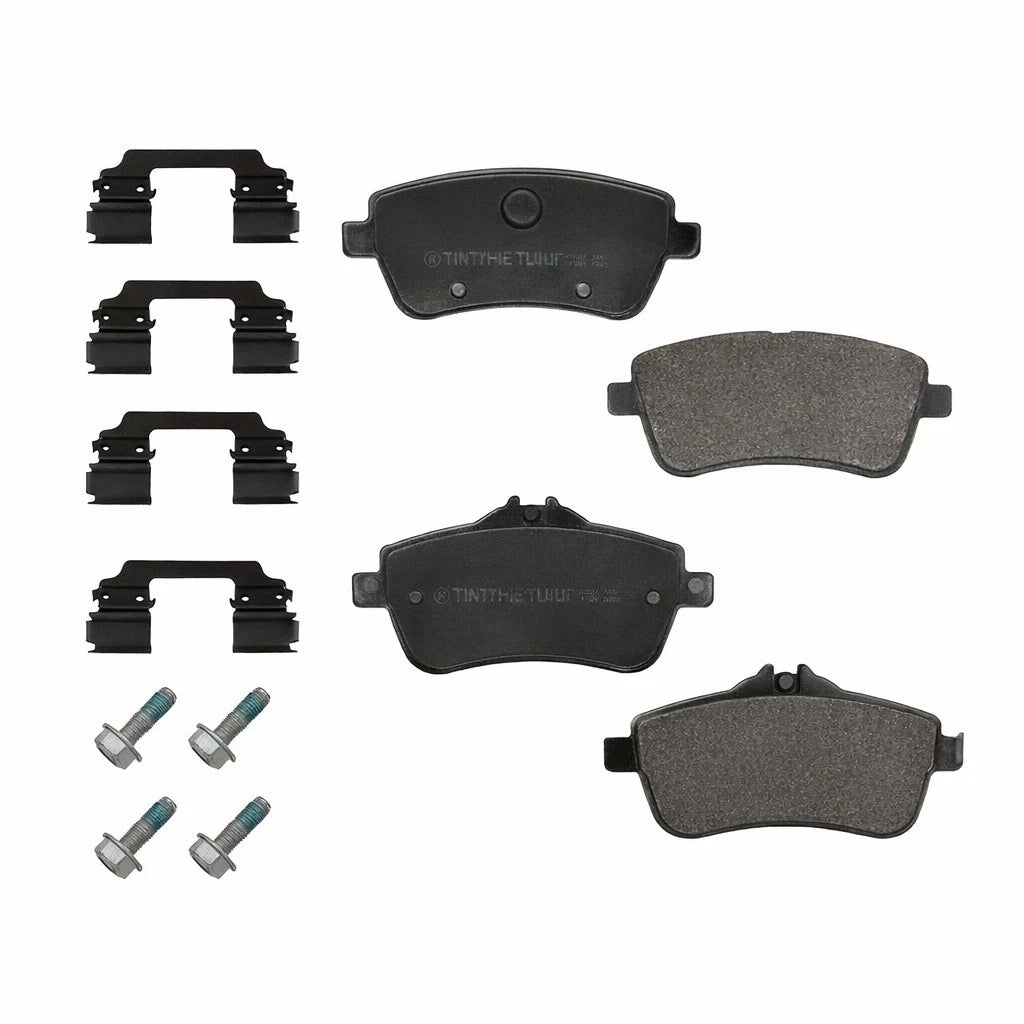 Set of 4 Rear Disc Brake Pads for Mercedes-Benz ML350, GLE350 (2012–2019) 0004201705