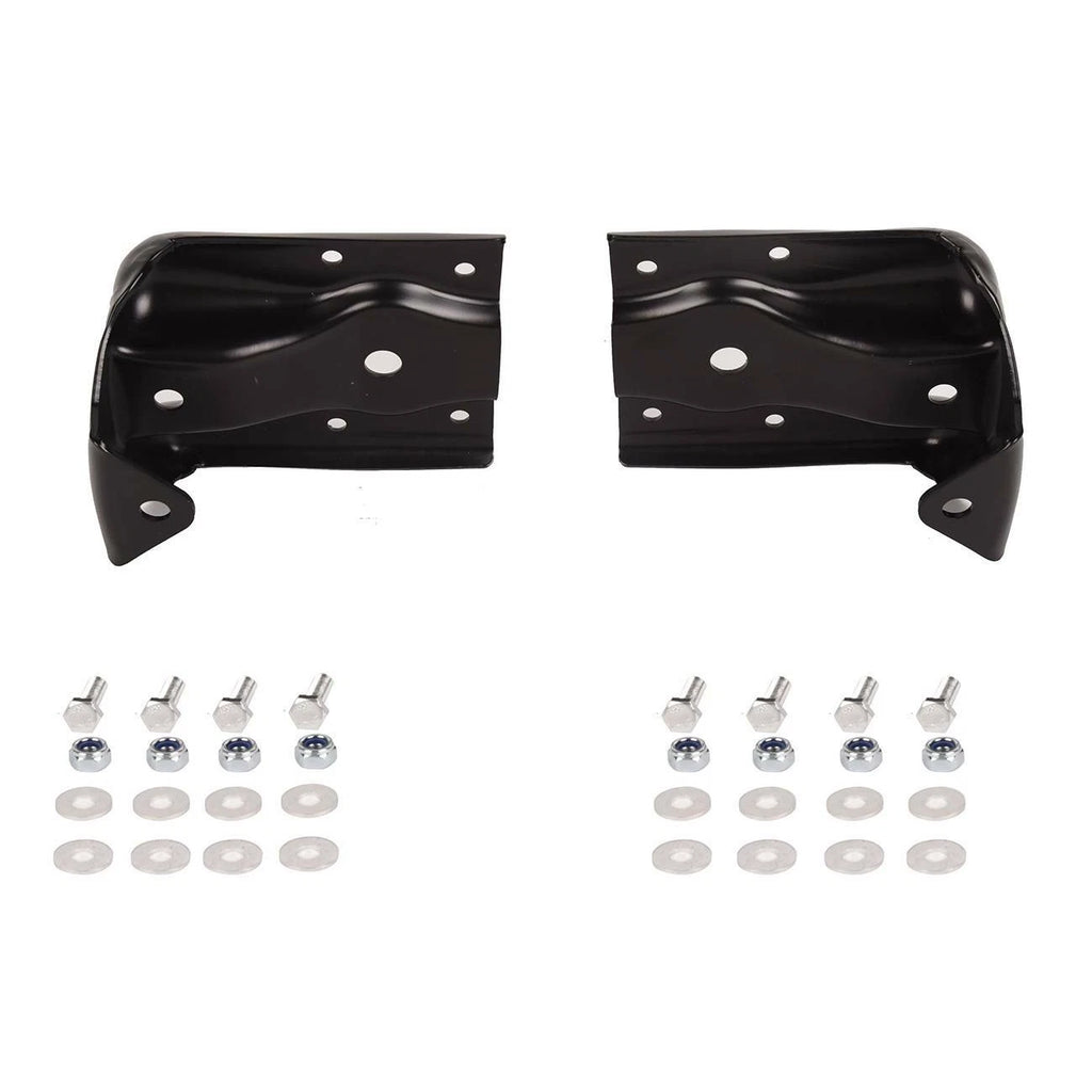 Pair Rear Leaf Spring Hanger Shackle Bracket Kit for Chevy Silverado GMC Sierra