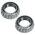 Set of 2 Front Wheel Bearings for Audi 100 Series, Nissan Stanza (FWD)