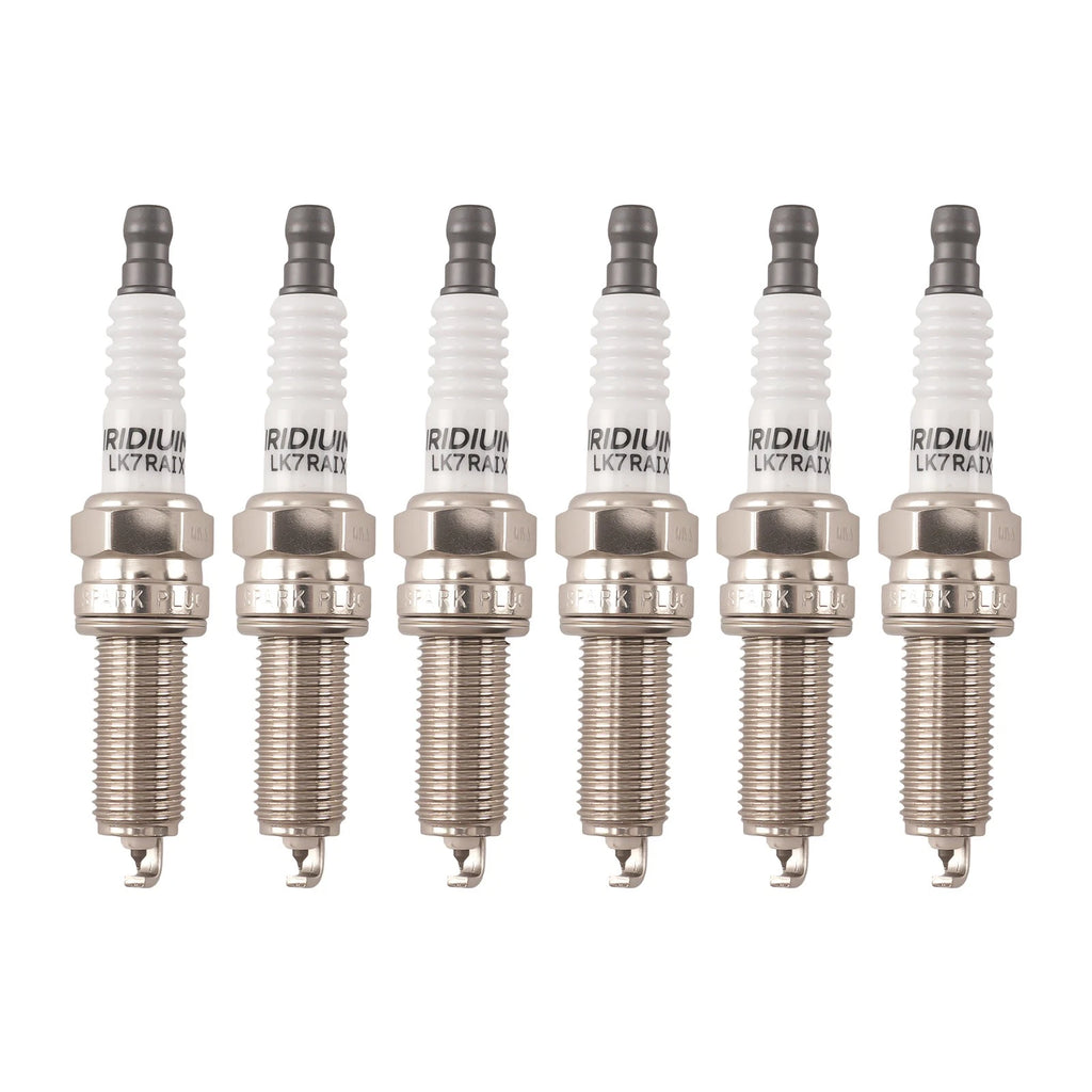 Set of 6 Iridium Spark Plugs for Mercedes-Benz C216 S350 (2006) LKR7AIX