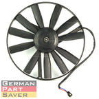 Auxiliary Cooling Fan for Mercedes-Benz 190D 190E 300SE 300SEL 560SL (1982–1993)