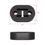 Performance Polyurethane Rubber Exhaust Hangers for Universal (4Pc)