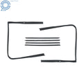 Set of 4 Front Window Sweep & Run Channel Seals for GMC Chevy Blazer (1982–1994)