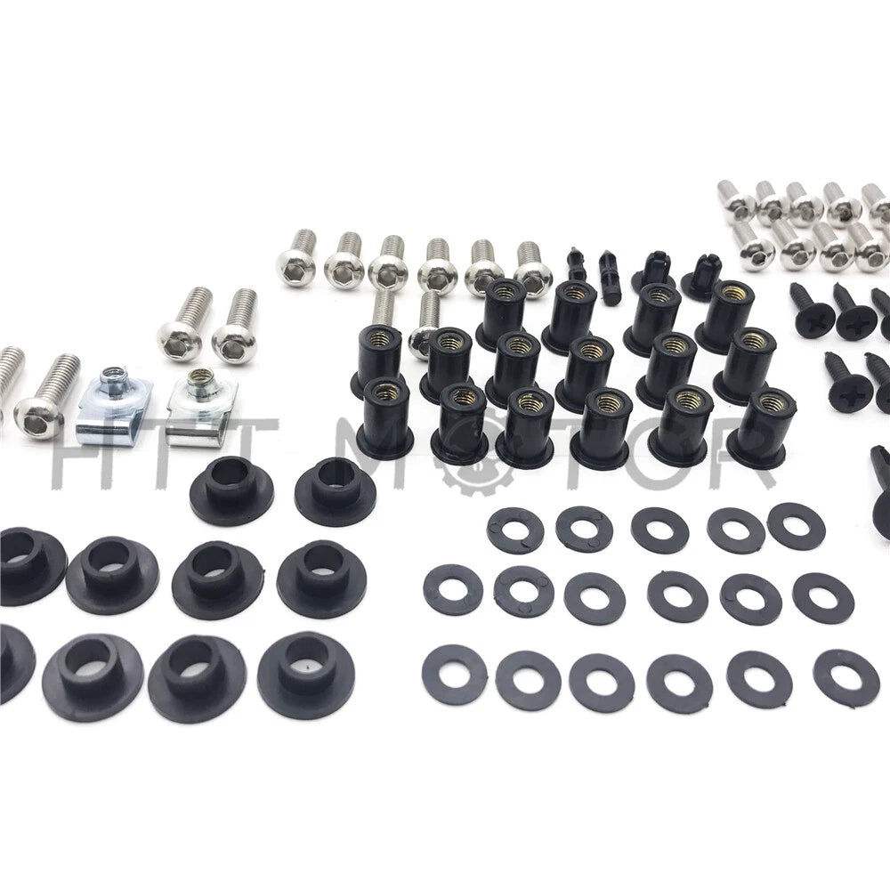 Complete Fairing Bolt Kit for Honda CBR954RR (2002–2003) Stainless