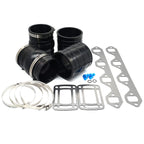 Exhaust Manifold Bellow Hose Kit W/Gasket for OMC 5.0 5.8L V8 (3852741)