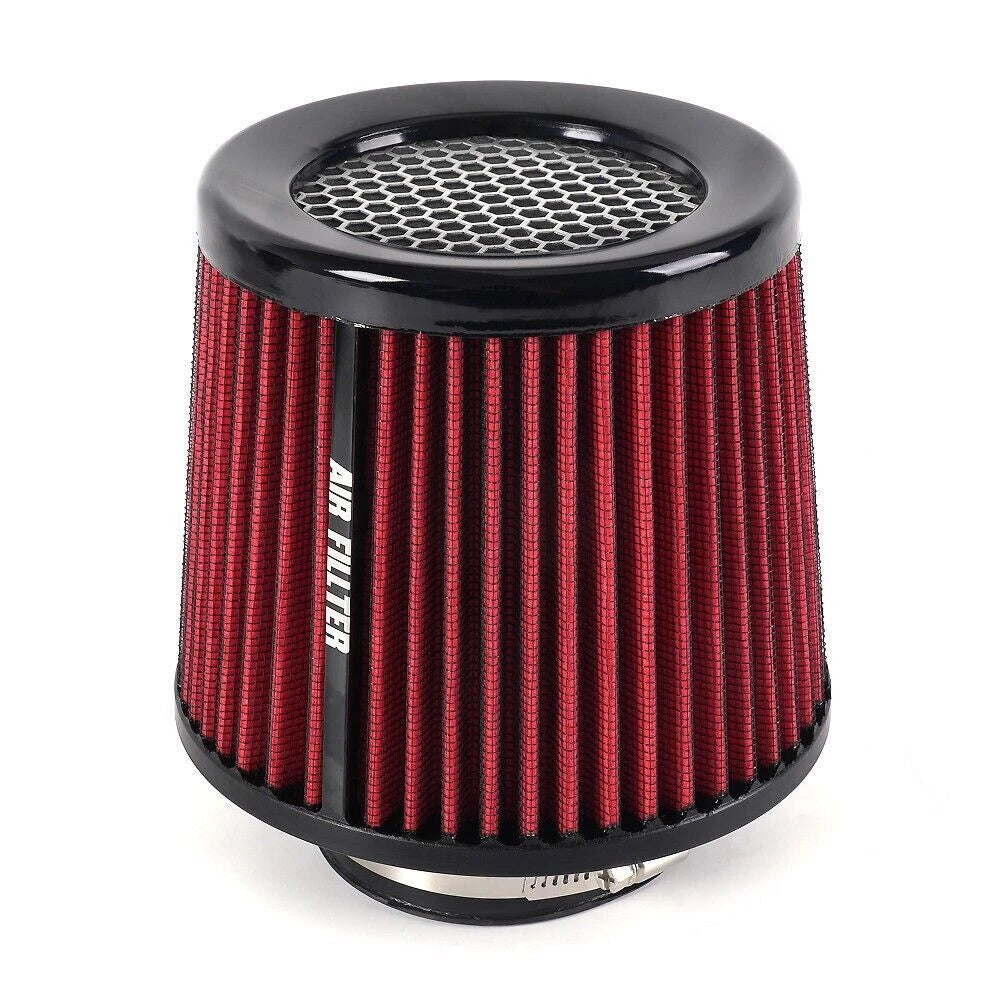 3" Cold Air Intake Cone Replacement Filter for RED
