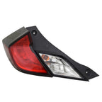 Replacement Driver Side Outer Tail Light Assembly for 2016-2020 Honda Civic