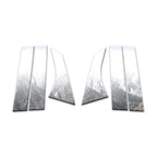 Diamond Grade 6pc Stainless Steel Pillar Post Covers for 2012-2024 Ford Focus