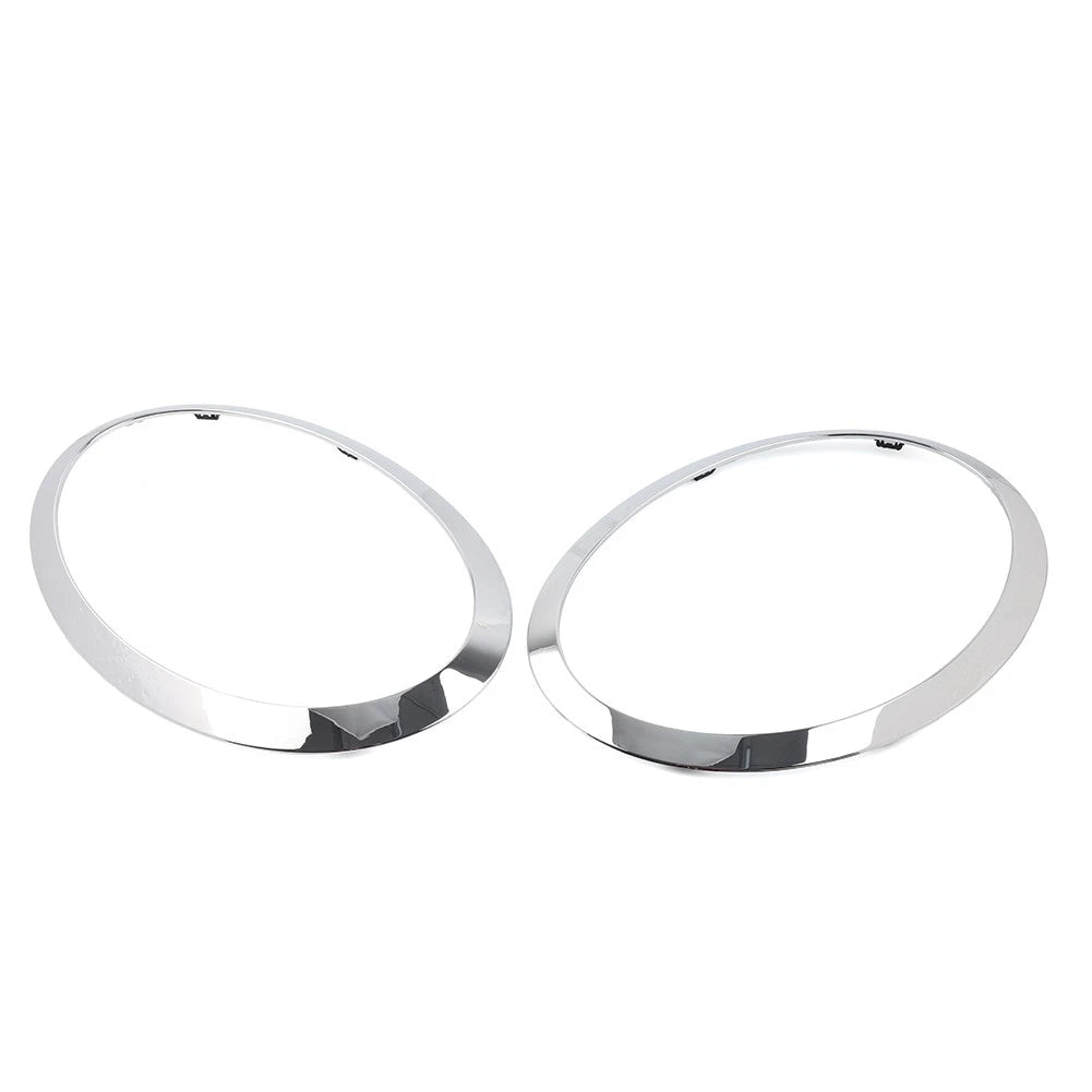 Headlight Bezel Ring Trim Cover for BMW Mini Cooper F55 F56 F57 (2014–2023)