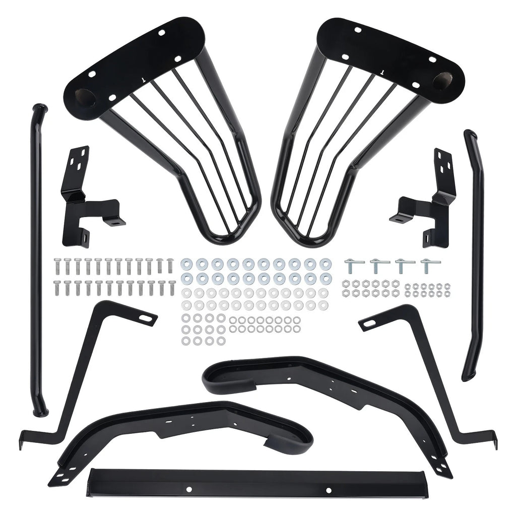 Bumper Brush Grill Guard for Toyota Tacoma (2016–2023) - Black Powder Coated