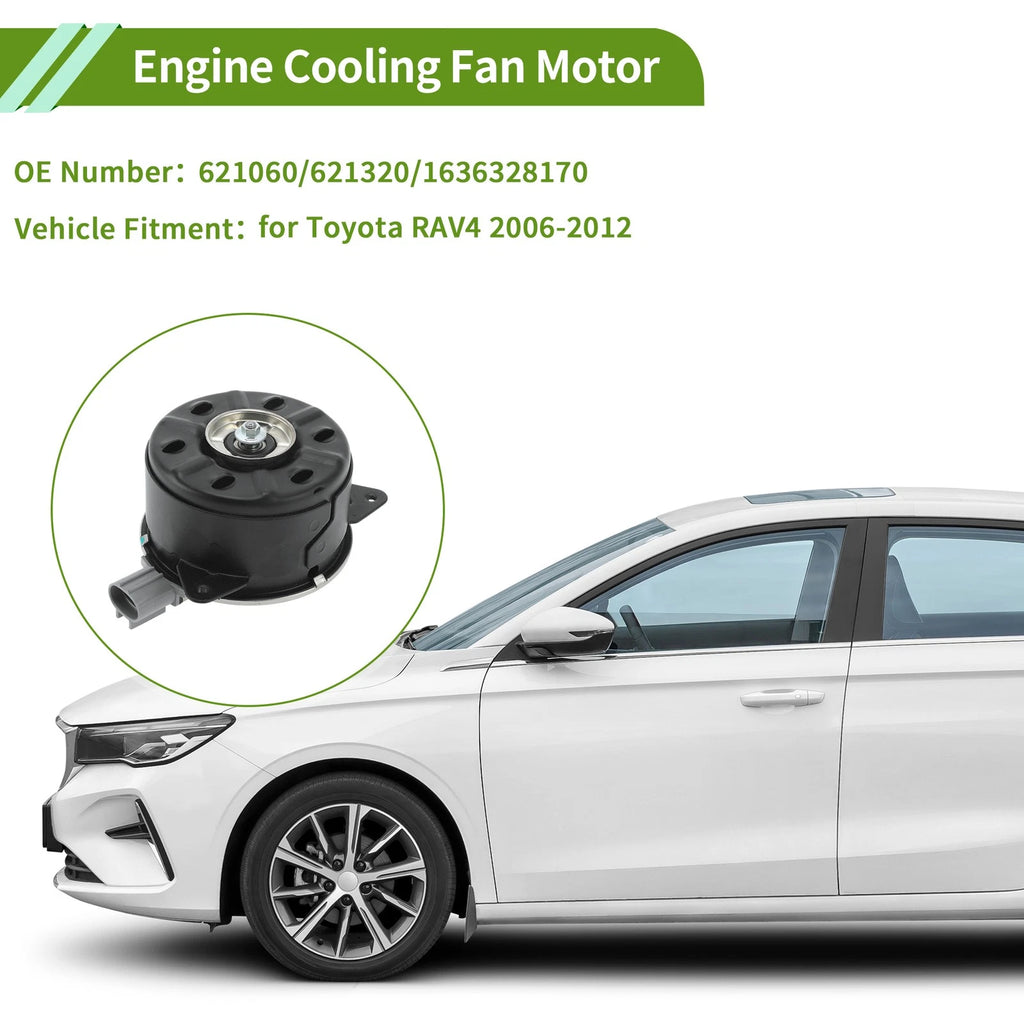 Radiator Fan Motor for Toyota RAV4 (2006–2012) No. 621060