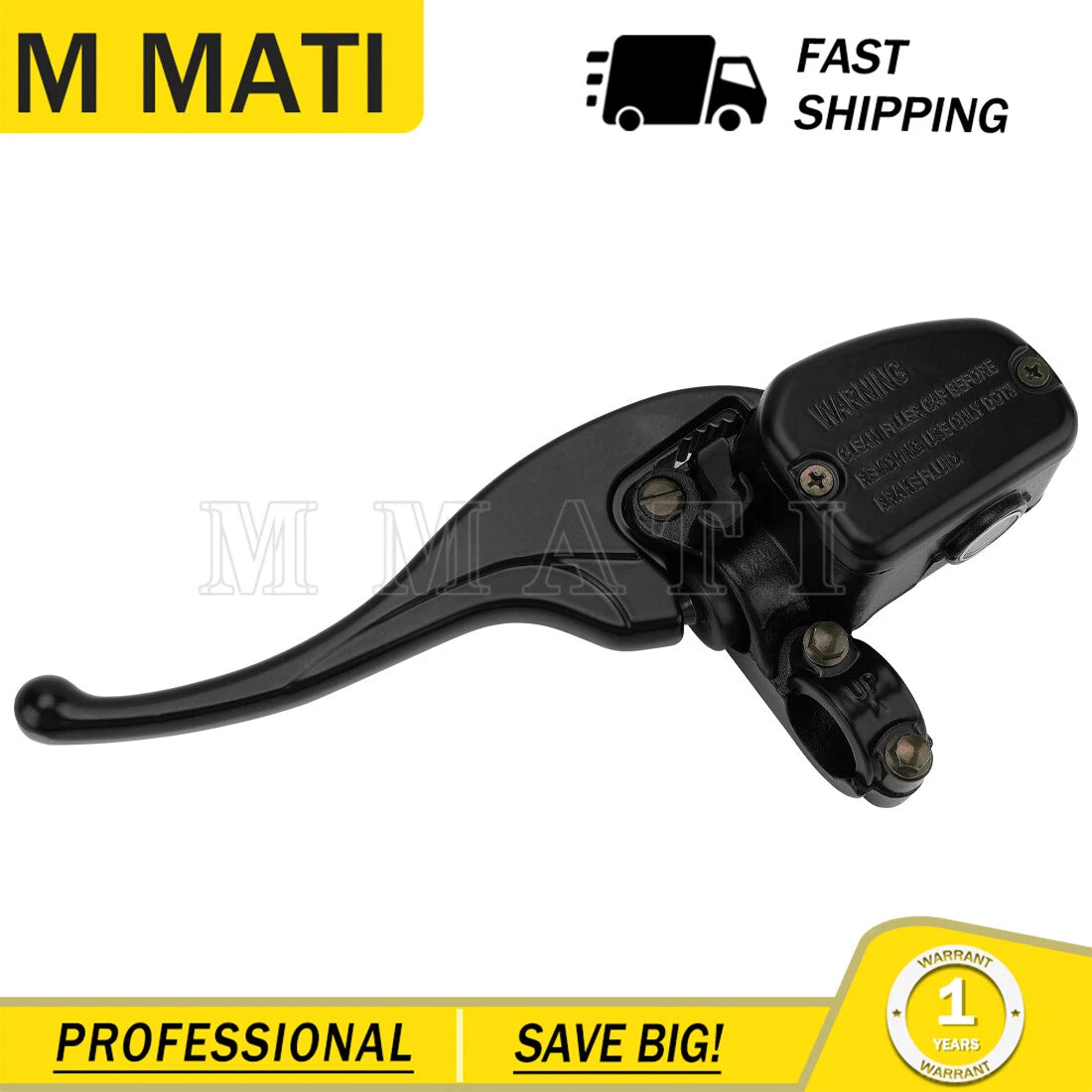 Front Brake Master Cylinder for Polaris Scrambler 400 450 2X4 4X4 (1995–2002)