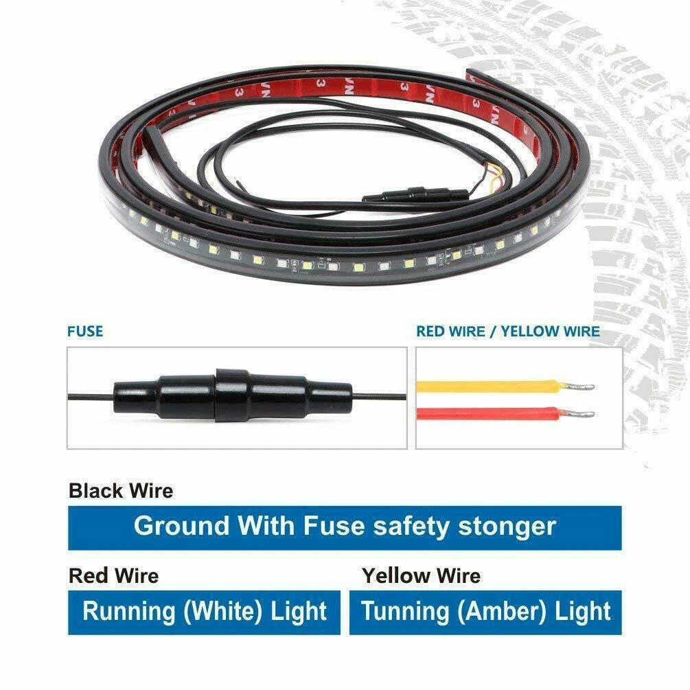 60" LED Ambient Strip Lights for Trucks (Universal Fit)