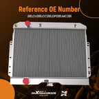 3 Row Aluminum Radiator for Chevy Biscayne Bel Air Impala (1959–1965)