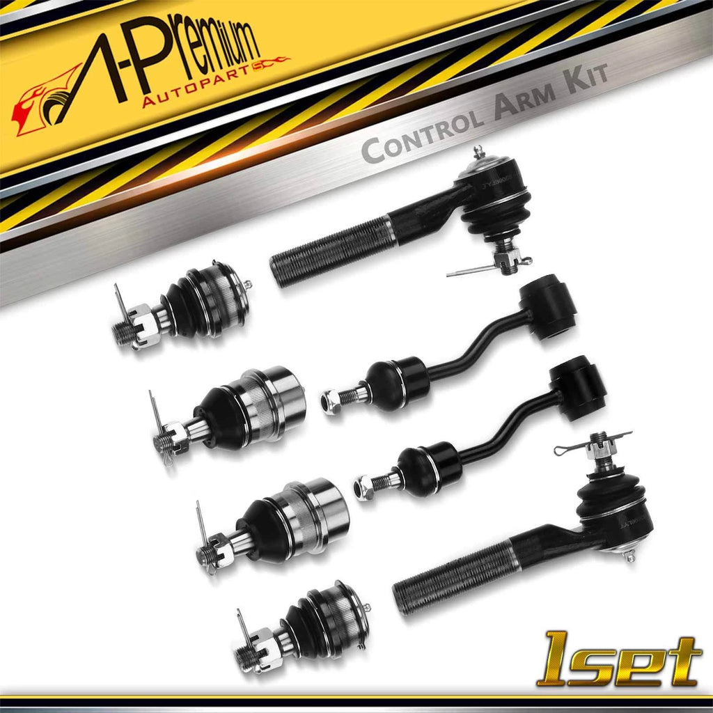 Set of 8 Front Sway Bar Link Ball Joints for Jeep Grand Cherokee 