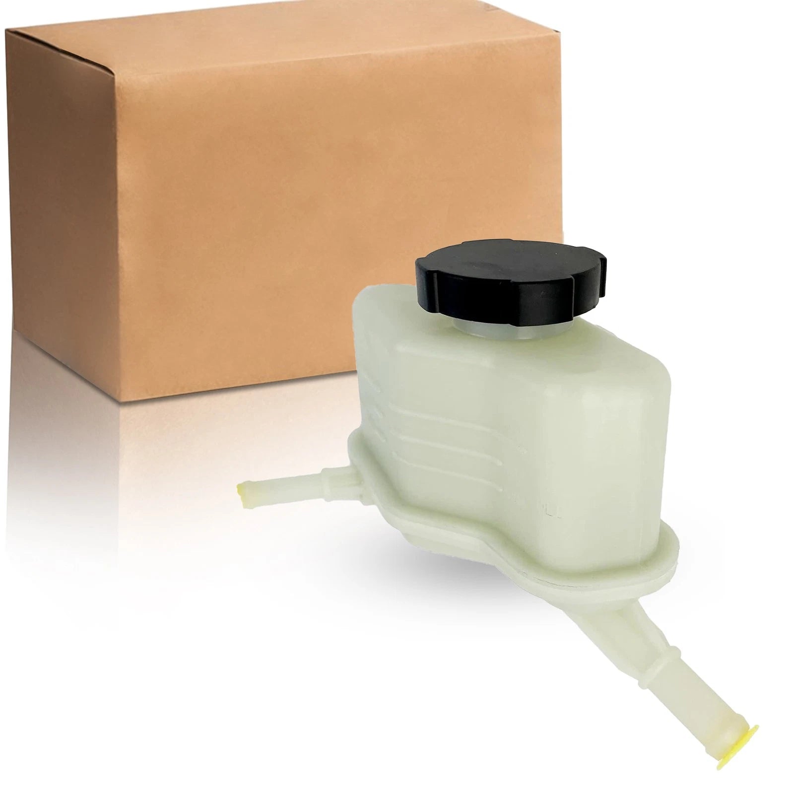 Front Power Steering Fluid Tank for Nissan Altima (2007–2013), Maxima (2009–2014) 49180-JA000