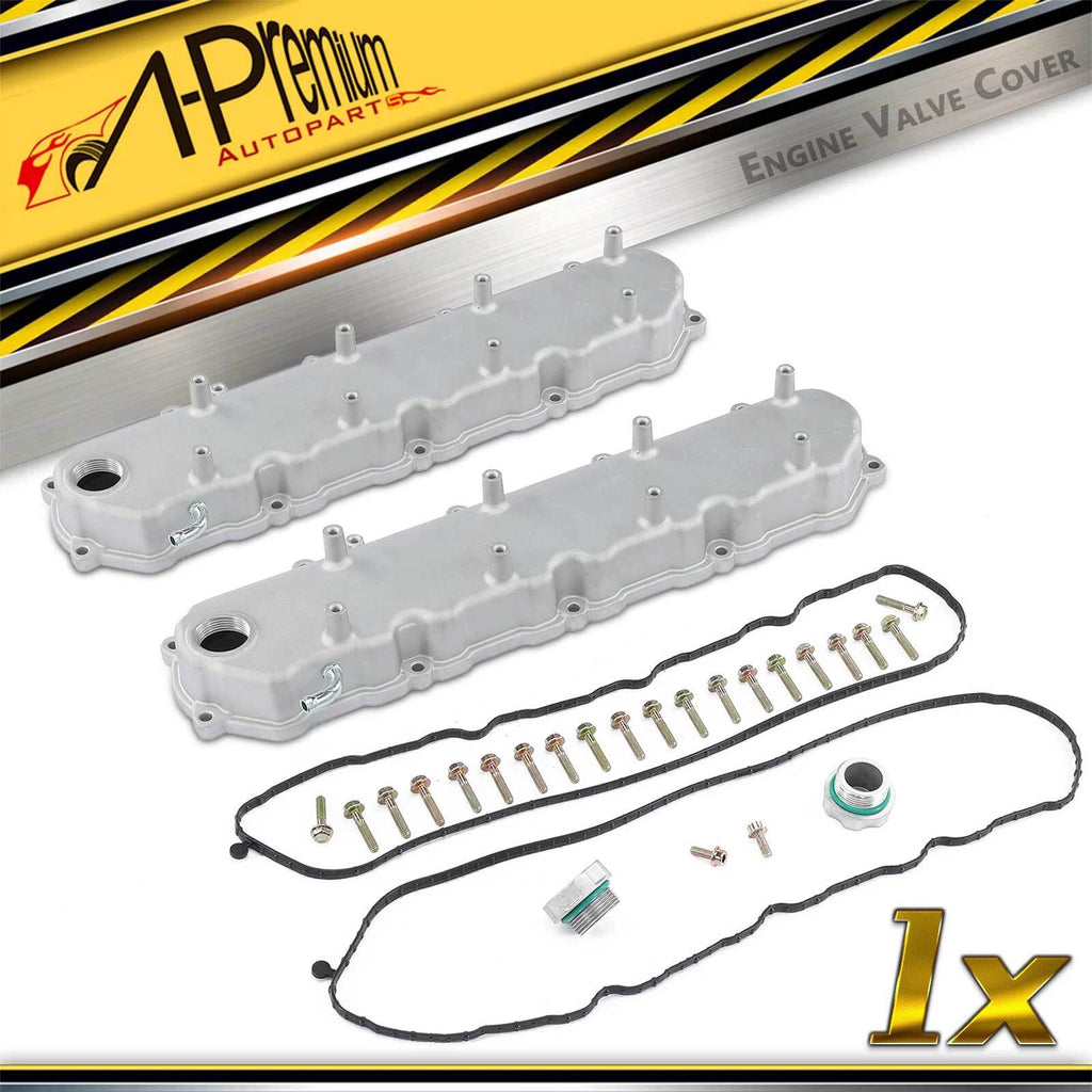 Silver Engine Valve Covers for Chevy LT Gen V 6.2L (2014–2023)