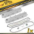 Silver Engine Valve Covers for Chevy LT Gen V 6.2L (2014–2023)