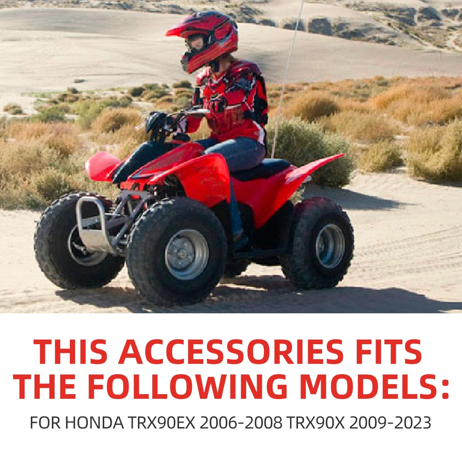 Air Filter Holder Kit & Spark Plug for Honda TRX90EX/TRX90X (2006–2023)