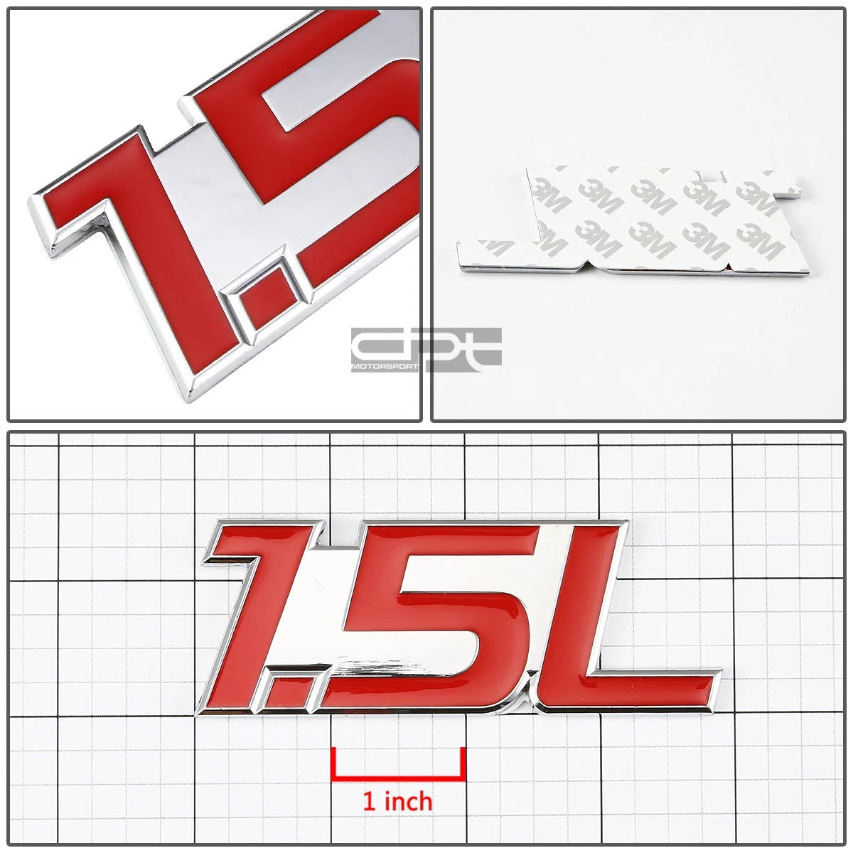 Chrome Fender Emblem Badge Trim for