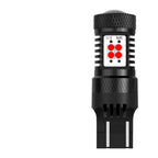 2X AUXITO 7443 7440 7444 LED Red Strobe Brake Tail Light Bulb for Vehicles