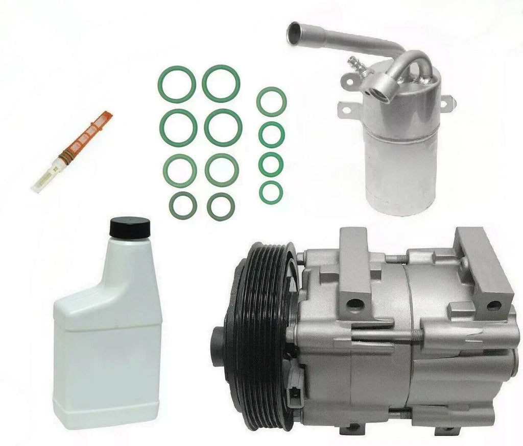 A/C Compressor Kit Replacement with Suction Discharge for Toyota Corolla (2009–2014)