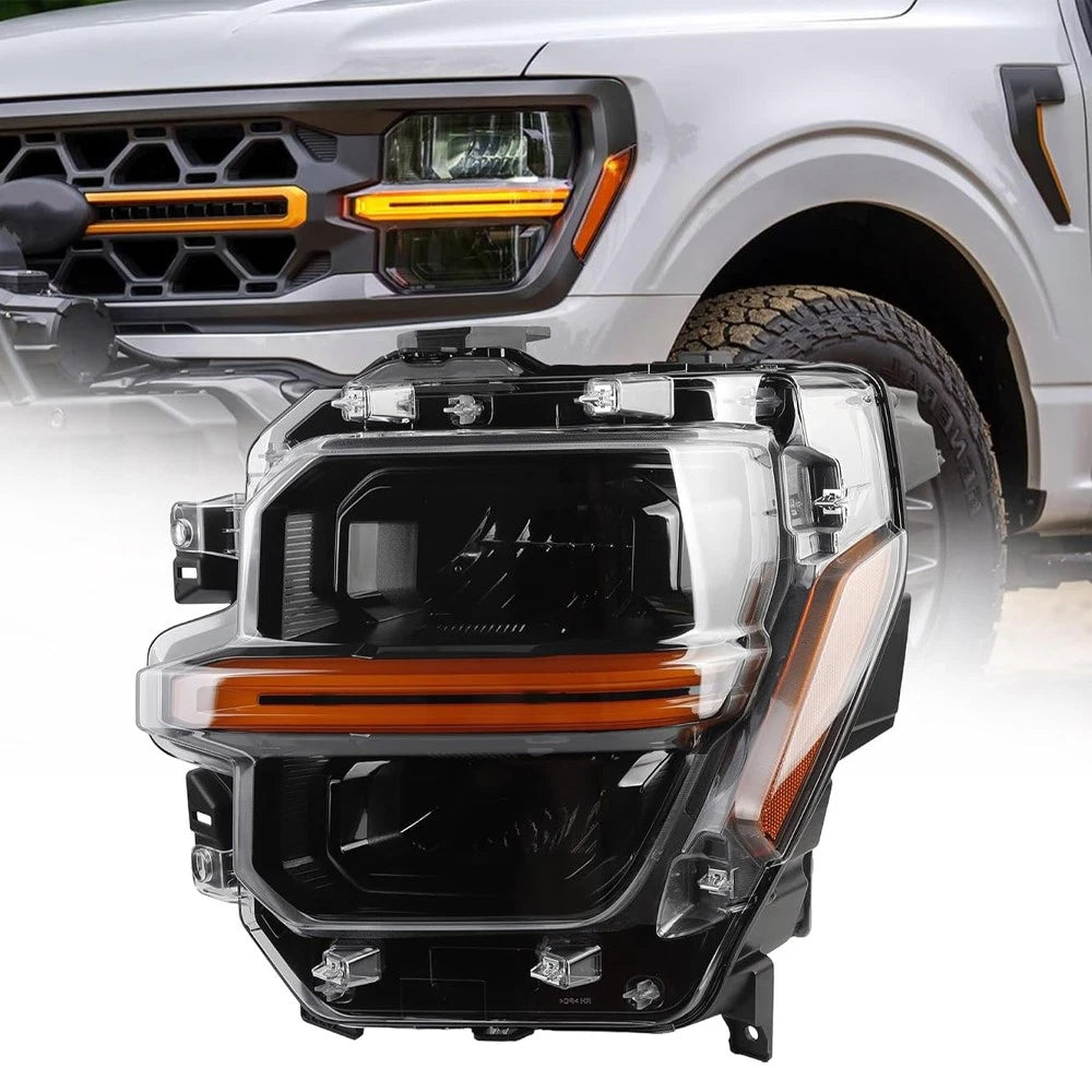 LED Headlight Reflector for Ford F-150 (2024–2025) w/o Module Driver Left