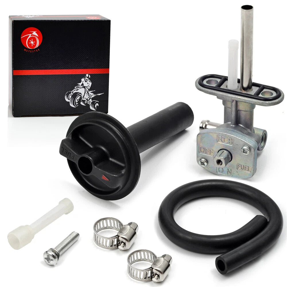 Fuel Valve Petcock & Lever for Yamaha Kodiak YFM400FA YFM450FA (2000-2006)