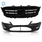 Front bumper cover + grille for Ford Taurus (2010–2012)