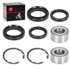 2Pcs Front Wheel Bearing & Seal Kit for Kawasaki Bayou 300/400 (1998–2008)