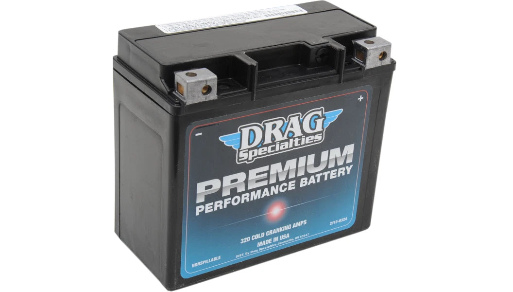 Drag Specialties Premium Performance Battery GYZ20HL for Harley Softail