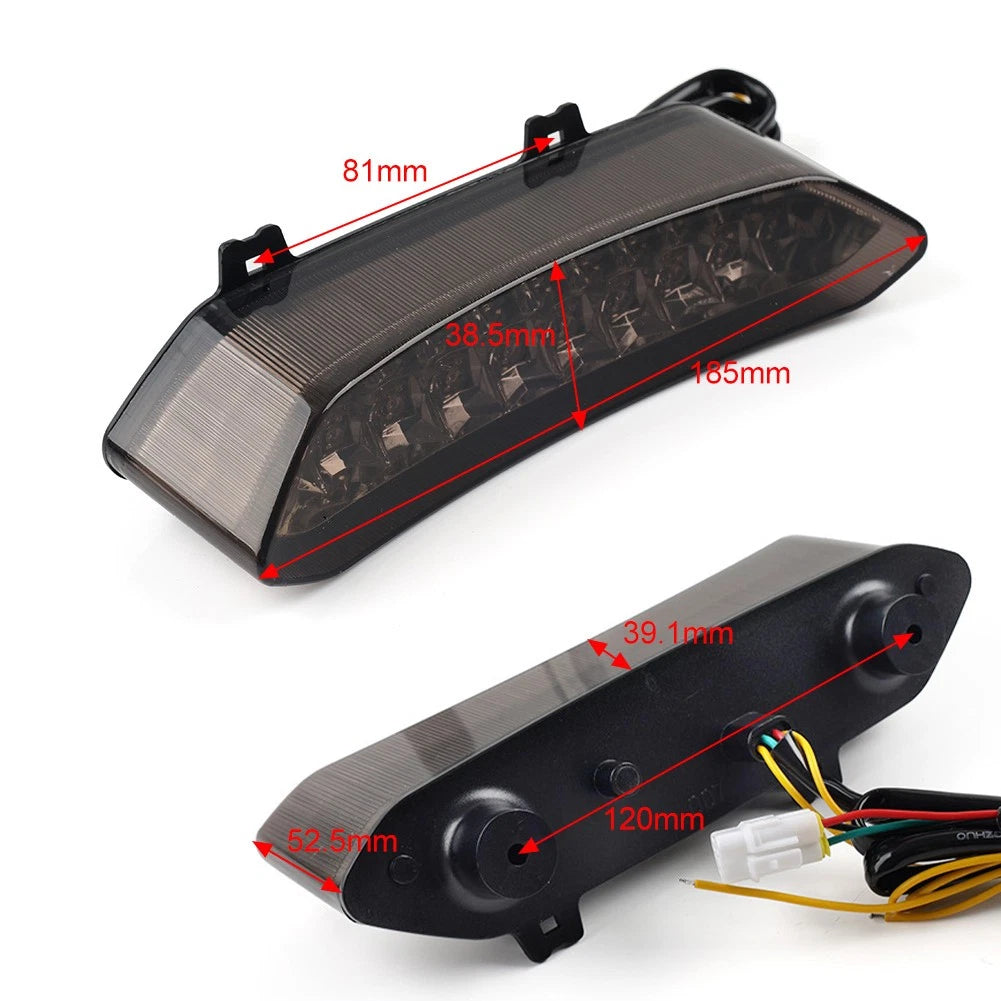 Integrated LED Brake Tail Light Turn Signals for Yamaha YZF R1 (2002–2003)