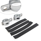 1 Pair Turn Signal Light Mount Bracket for Motorcycle (32-41MM)