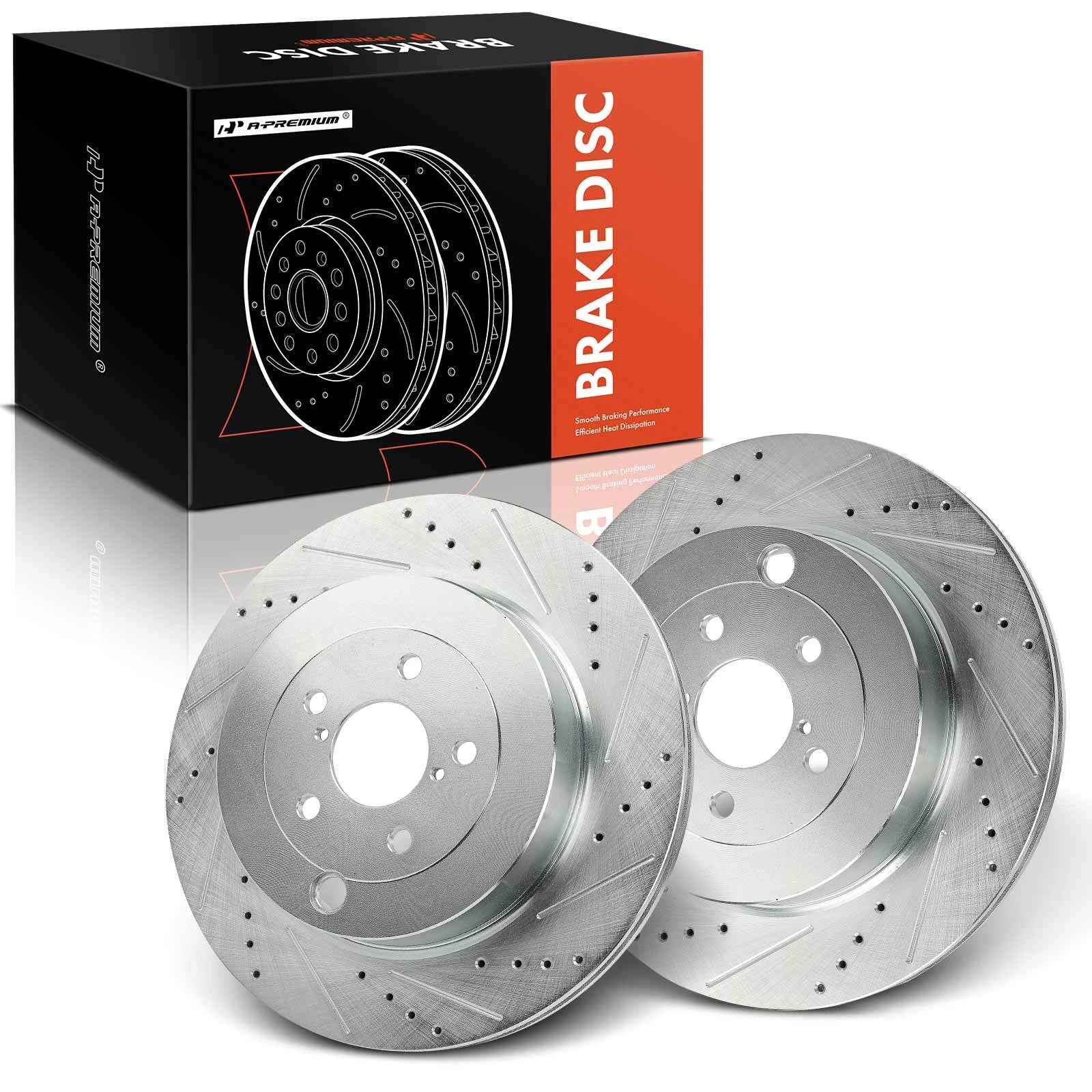 Drilled Brake Rotors for Subaru BRZ (2017–2020) Toyota 86 (2019–2020)