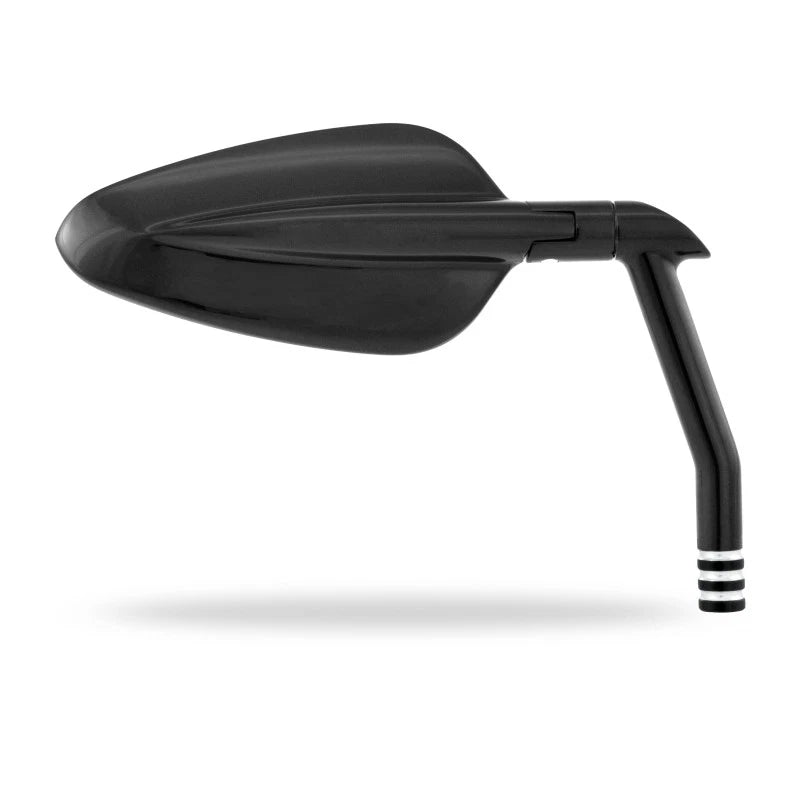 Set of 2 Radar Mirrors for Harley Davidson (2010–2023) - Black