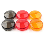 Turn Signal Lights Amber Lens Covers for Harley Touring Softail Dyna