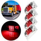 4X LED 5 Inch Red Side Marker Tail Light for Pickup Lorry Van