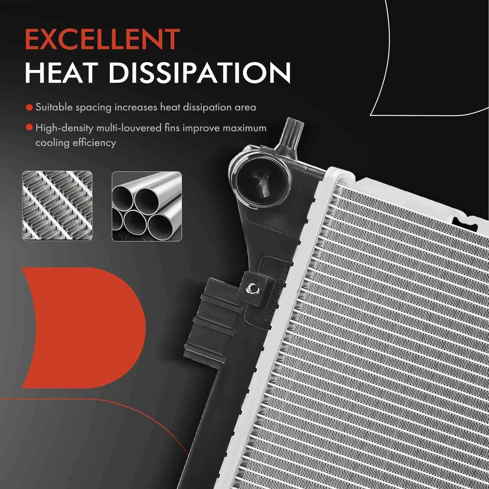 Radiator for Hyundai Elantra (2012–2013) Kia Soul Forte Manual Transmission