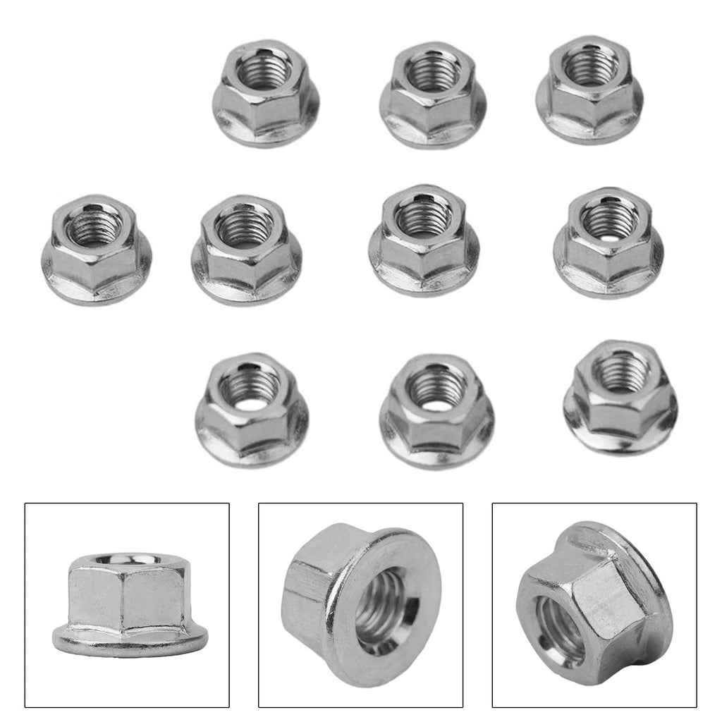 Set of 10 M8 Bar Nuts for Various Applications