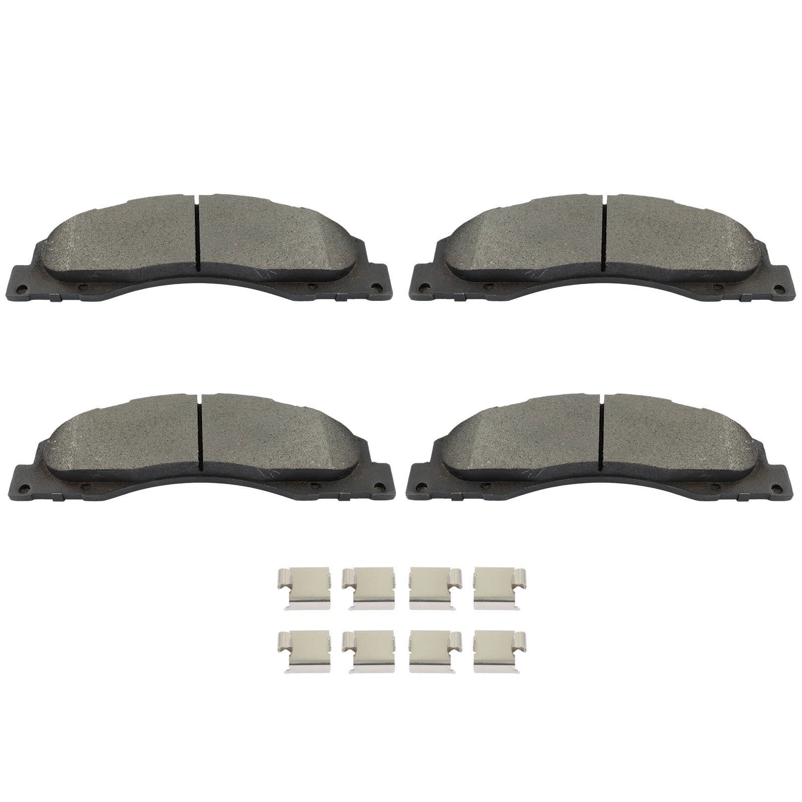Front Brake Pads Kit for Ford E-350 E-450 Super Duty (2008–2021)