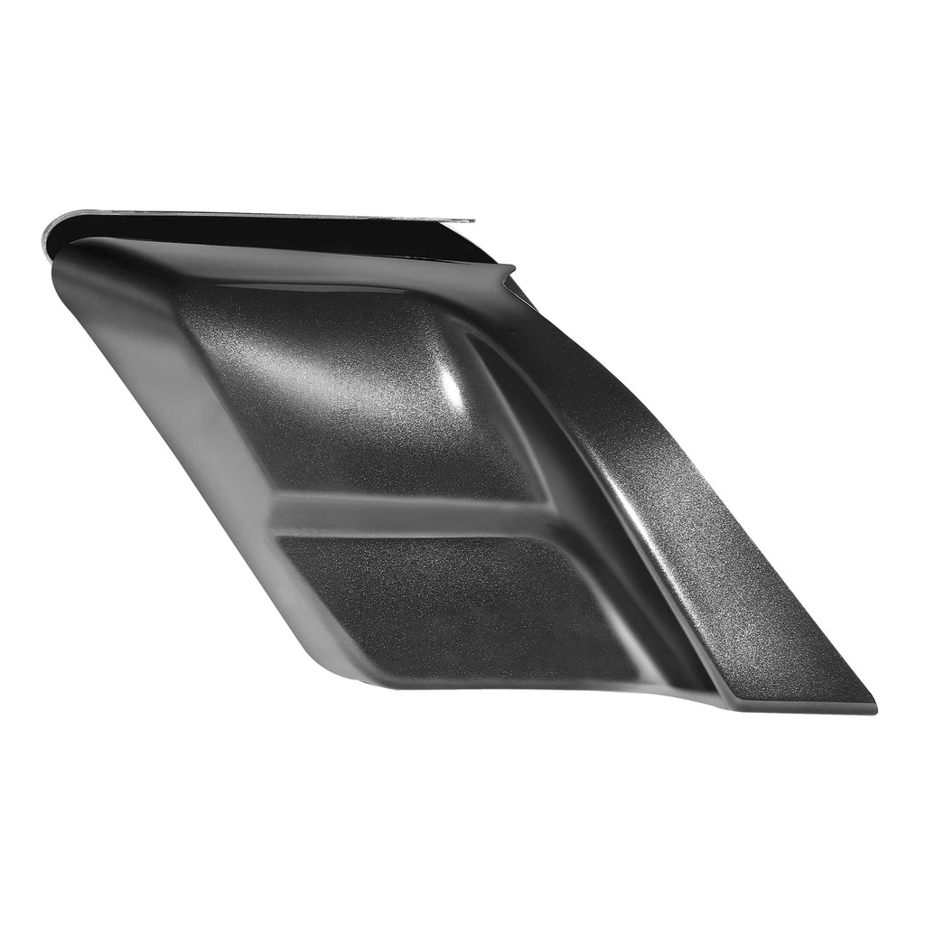 Stretched Side Cover Panel Fairing for Harley Touring Models (2014–2023) Black